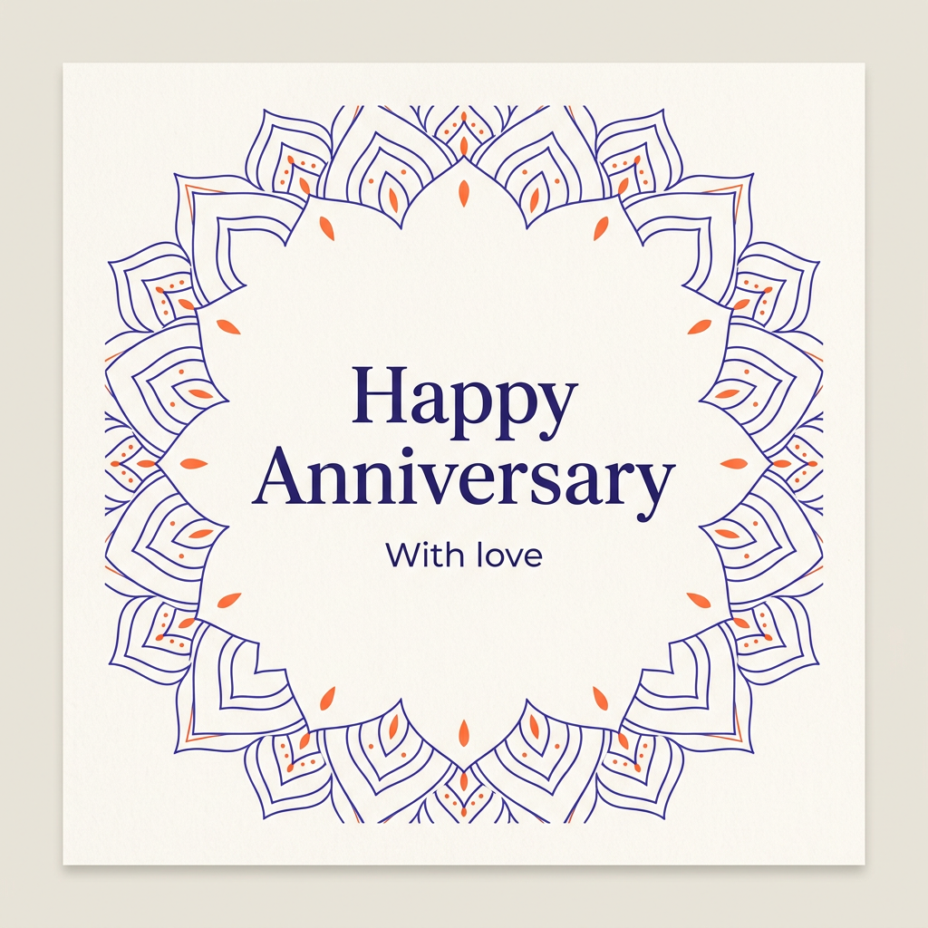 Anniversary card by FamAI